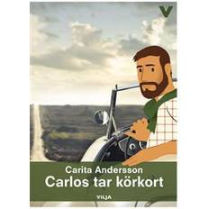 Körkort bok Carlos tar körkort (Inbunden)