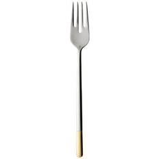 Seafood Cutlery Villeroy & Boch Ella Partially Gold Plated Fish Fork 18.4cm