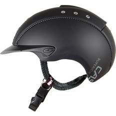 Abbigliamento per motociclisti Casco da equitazione Mistrall Noir