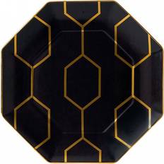 Gold Dessert Plates Wedgwood Arris Octagonal Dessert Plate 23cm