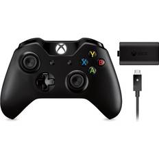 Wireless - Xbox One Game Controllers Microsoft Xbox One Wireless Controller V2 - Black + Play & Charge