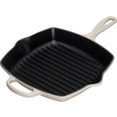 Beige Grillpannor Le Creuset Almond Signature Gjutjärn