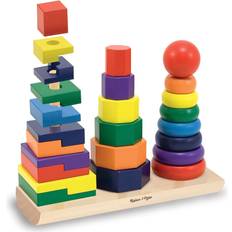 Melissa & Doug Juguetes apilables Melissa & Doug Geometric Stacker