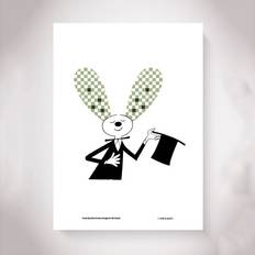 Olle Eksell Rabbit Plakat 50x70cm