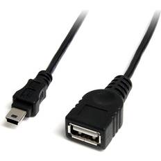 StarTech USB A - USB Mini-B F-M 2.0 1ft
