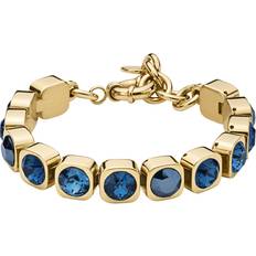 Dyrberg/Kern Conian Armband - Guld/Mörkblå