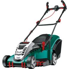 Lawn Mowers Bosch Rotak 43 Li Ergoflex (2x4.0Ah) Battery Powered Mower