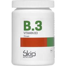 B3 vitaminer kosttilskud Skip Nutrition B3 250mg No Flush 75 stk