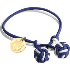 Paul Hewitt Knotbracelet Armband 21.5cm - Marinblå/Vit/Guld