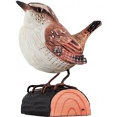 Gærdesmutte Wildlife Garden Deco Bird Wren Dekorationsfigur