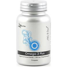 Fettsyrer Alpha Plus Omega-3 Plus MerVital 75 st