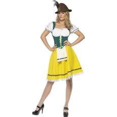 Oktoberfest - Vrouwen Feestjurken Smiffys Oktoberfest kostuum Helga geel