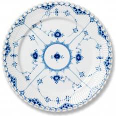 Royal Copenhagen Blue Fluted Full Lace Dessert Plate 19cm