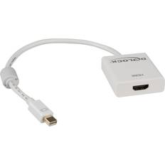 Adapter aktiv displayport hdmi DeLock Mini DisplayPort - HDMI High Speed Adapter M-F 0.2m