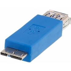 Deltaco Micro USB B - USB A 3.0 M-F