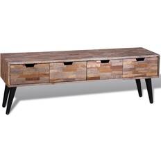 Vidaxl bänk teak Utemöbler vidaXL 241710 TV-bänk 120x40cm