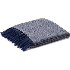 Etol Fishbone Blankets Blue (170x130cm)