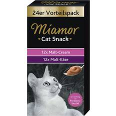 Malte Miamor Cat Snack Creme de Malte e Queijo 24 x 15 g