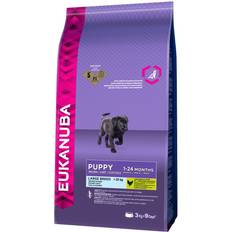 Eukanuba Chien - Nourriture pour chiens Animaux de compagnie Eukanuba Chien Chiot Nourriture Sèche Pour Grande Race Poulet 3 kg 3kg