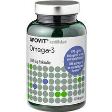 Apovit fiskeolie Apovit Omega-3 1000mg 120 stk