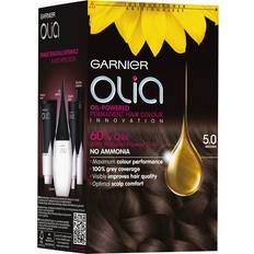 Olia hair dye Garnier Olia Permanent Hair Colour #5.0 Brown