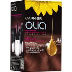 Olia brown Garnier Olia Permanent Hair Colour #5.5 Mahogany Brown