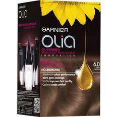 Garnier Olia Permanent Hair Colour #6.0 Light Brown