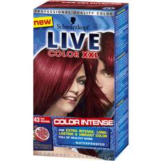 Moisturizing Permanent Hair Dyes Schwarzkopf Live Color XXL #43 Red Passion