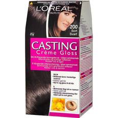 Loreal black hair dye L'Oréal Paris Casting Crèmegloss #200 Ebony Black