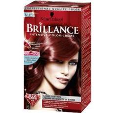 Hårfärg brilliance hårprodukter Schwarzkopf Brilliance Intensive Color-Creme #872 Intense Red