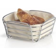 Grigio Cestini del pane Blomus Delara Brotkorb S 20x20x9,5 cm - Schwarz/Pulverbeschichtet Cestino del pane