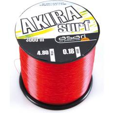 Red Fishing Lines Asari Akira Surf 0.18mm 3000m