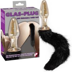 Plug anali You2Toys Glass Plug with Tail