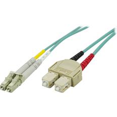 Fiberkabel Deltaco Multimode OM3 50/125 LC - SC 5m