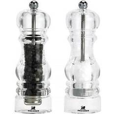 Plastic Spice Mills Peugeot Nancy Salt Mill, Pepper Mill 2pcs 18cm