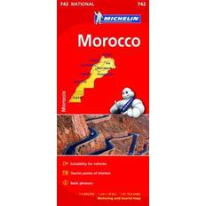 Falsad Marocko Michelin 742 karta: 1:1milj (karta, Falsad., 2015)