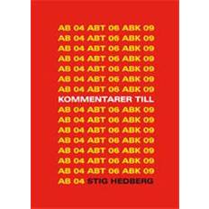 Kommentarer till AB 04, ABT 06 och ABK 09 (Inbunden, 2010)