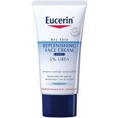 Vitamins Facial Creams Eucerin Replenishing Face Cream Night 5% Urea 50ml