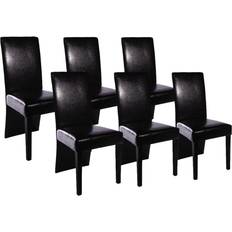 vidaXL Amadeus 6-pack Köksstol