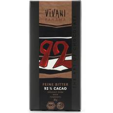 Vivani Cioccolatini Vivani CIOCCOLATO FONDENTE 92% 80GR (I1 80g