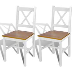 Wood Kitchen Chairs vidaXL 241512 2-pack Kitchen Chair