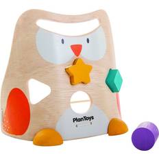 Plantoys Plocklådor Plantoys Owl Shape Sorter