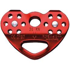 Petzl Tandem dubbele katrol Rood