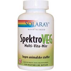 Solaray spektro multi vita min Solaray Spektro Veg 120 stk