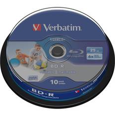 Verbatim BD-R 25 GB 6x Stampabile Confezione da 10 Pezzi