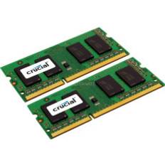 Crucial 4GB (2 x 2GB) 204-Pin DDR3 SO-DIMM DDR3 1600 (PC3 12800) Memory Model CT2KIT25664BF160BJ