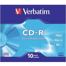 Optisk lagring Verbatim CD-R Extra Protection 700MB 52x 10-Pack