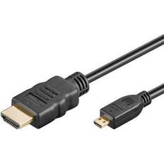 Goobay hdmi micro Goobay HDMI - HDMI Micro High Speed with Ethernet 2m