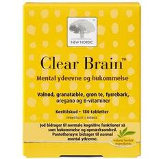 New nordic clear New Nordic Clear Brain 180 stk