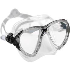 Transparant Duikmaskers Cressi Big Eyes Evolution Crystal/Black Transparent UNI Diving Mask